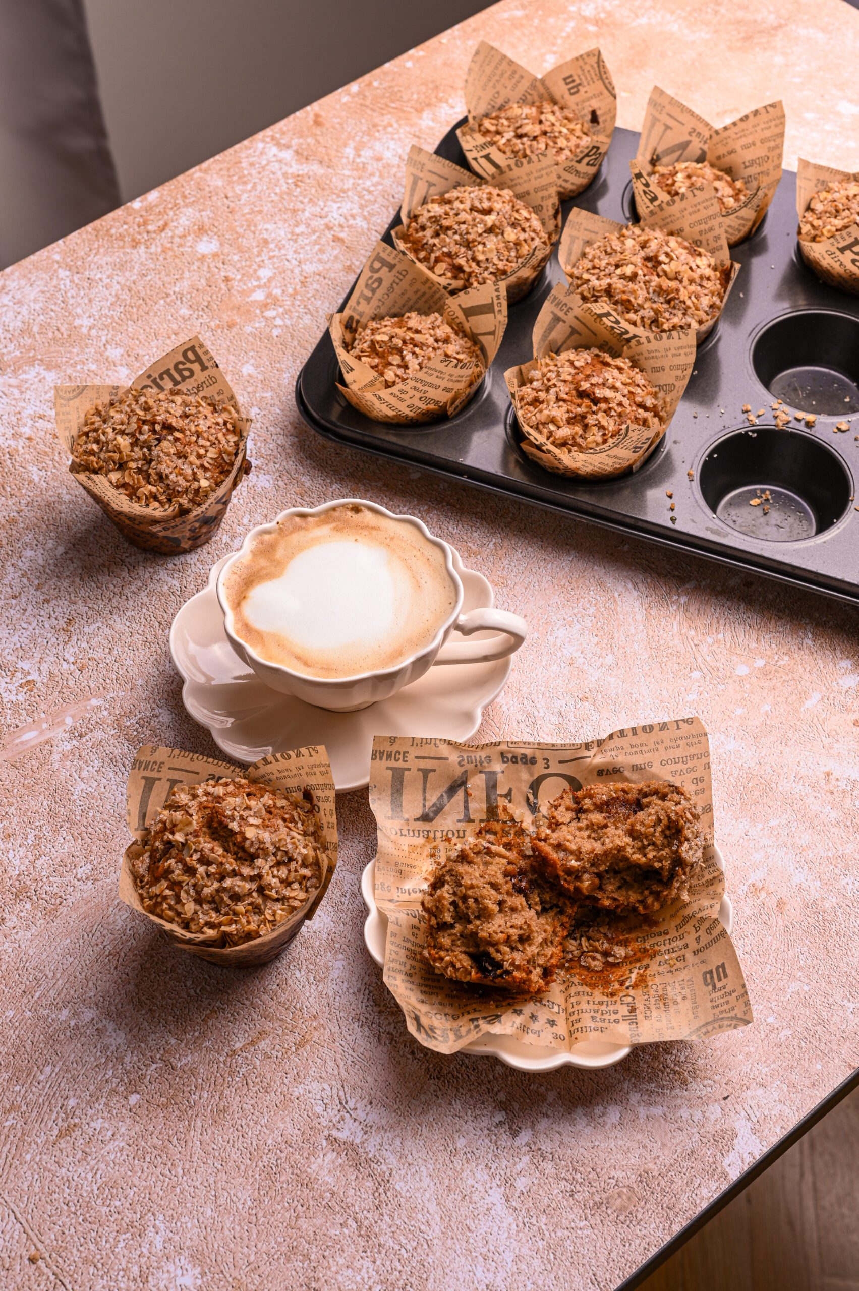 Cinnamon Latte Photography Backdrop
